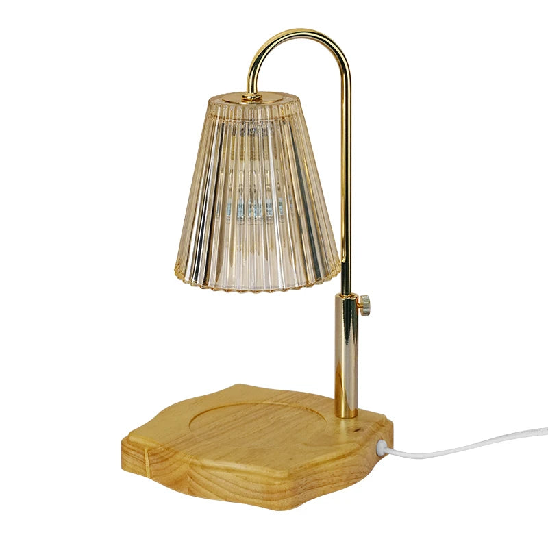 Wax Melt Candle Warmer Lamp - Luxury Mood Lamp with Timer
