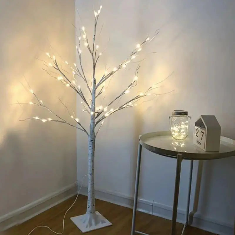 White Birch LED Tree Lights - Festive Home Decor